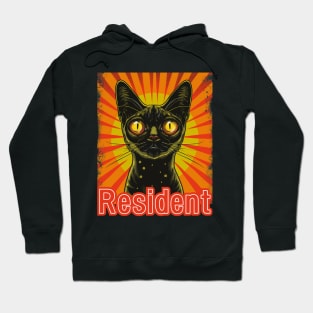 The resident cat Hoodie